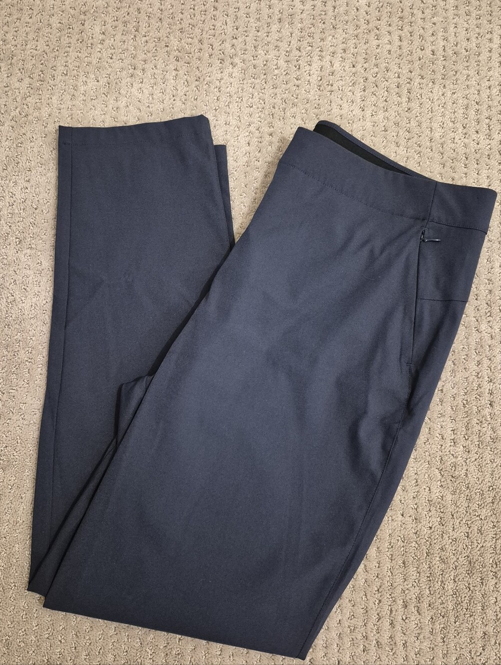Lole Miles Straight Leg Classic Navy Blue Pants Size 14